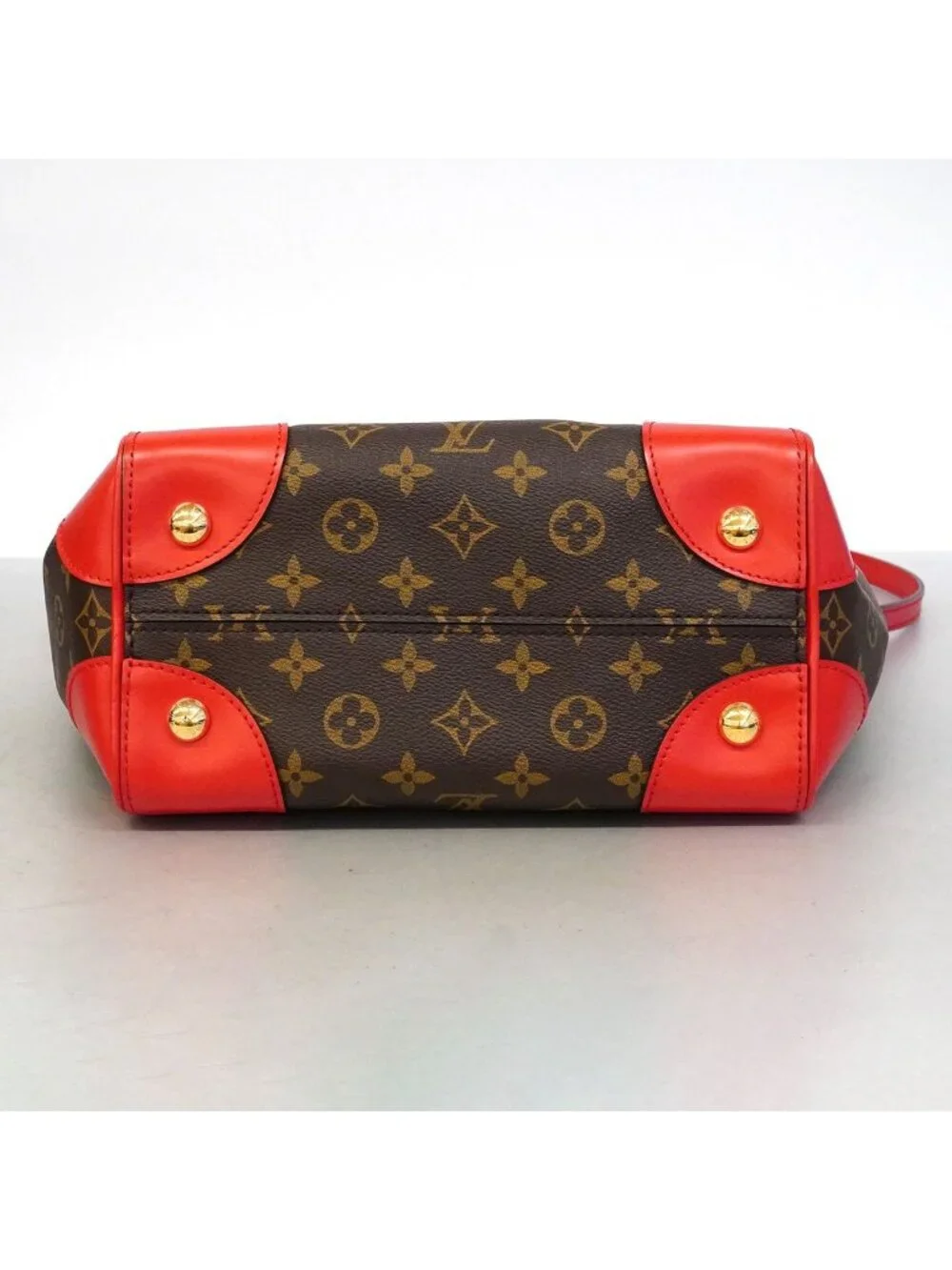 Louis Vuitton Handbag Monogram Phoenix PM Brown Coquelicot 2-Way Bag